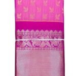 Women's Kanchipuram Silk Pure Pattu Sarees With Blouse