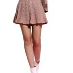 Tokyo Talkies Women's Regular Fit A-Line Skirts | Stretchable Skirts